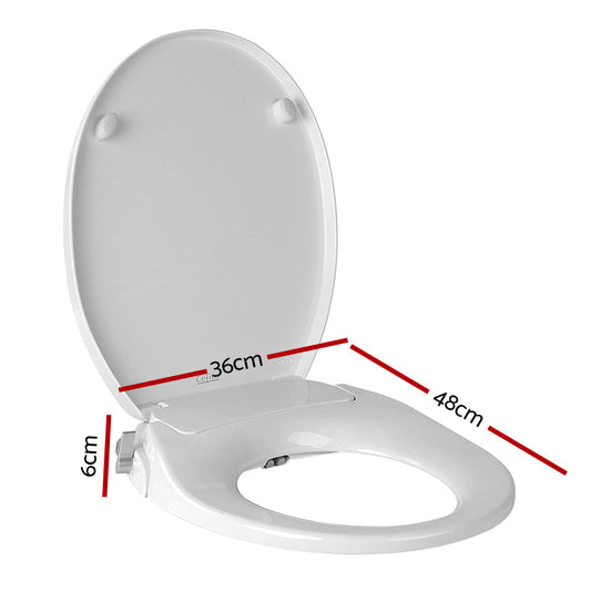 Non Electric Bidet Toilet Seat Bathroom - White | Auzzi Store
