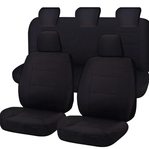Seat Covers for MAZDA BT-50 FR UR 09/2015 - 06/2020 DUAL CAB FR BLACK CHALLENGER | Auzzi Store