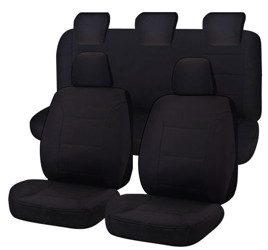 Seat Covers for MAZDA BT-50 FR UR 09/2015 - 06/2020 DUAL CAB FR BLACK CHALLENGER | Auzzi Store