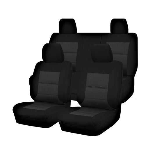 Seat Covers for TOYOTA COROLLA HYBRID HATCH ZWE211R - ZR 06/2018 -ON PREMIUM BLACK | Auzzi Store