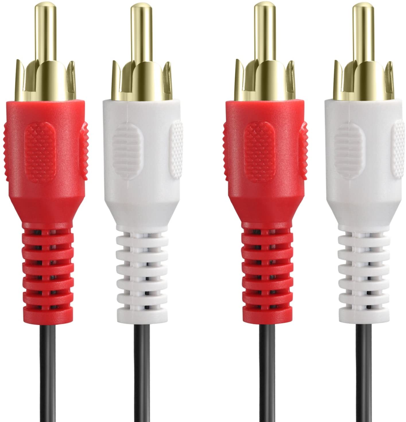 1.5M 2-RCA Male To Male Dual 2RCA Cable, 2 RCA Stereo Audio Cord Connector | Auzzi Store