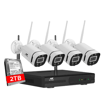 UL-tech Wireless CCTV 3MP IP Security Camera System Home Outdoor WiFi 8CH 2TB | Auzzi Store