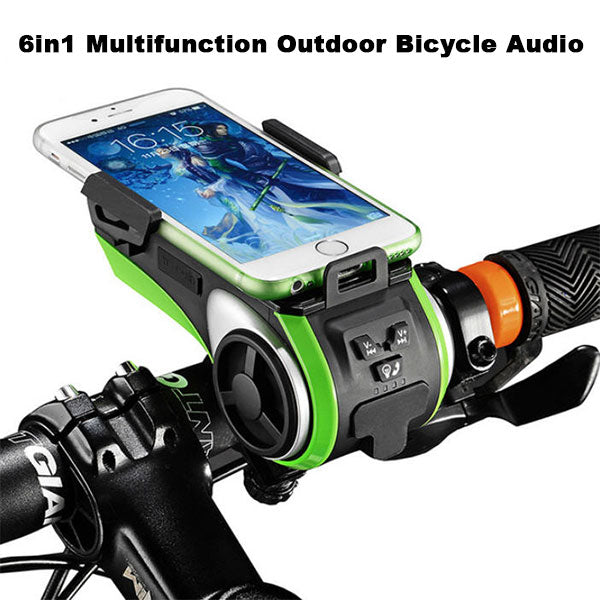 6in1 Multifunction Outdoor Bicycle Audio | Auzzi Store