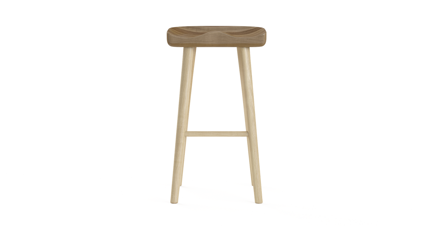 Brosa Adam Bar Stool (Natural, 65cm) | Auzzi Store