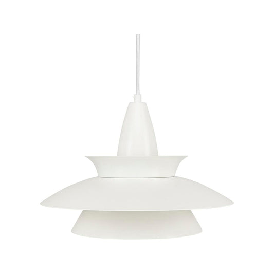 Brilliant 34cm White Matte Atomic DIY Metal Pendant Light - Adjustable Cord - Modern Design