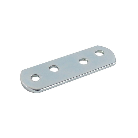 Carinya Zinc Plated Mending Plate 8 Pack 57x17x2mm Silver - Auzzistore