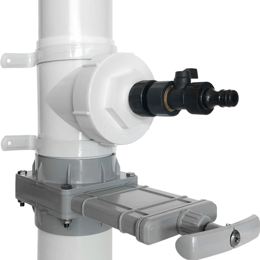 Rain Harvesting Fire Plug - 90mm - PVC - Multi Purpose Valve System - Auzzistore
