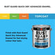 White Knight Rust Guard 4L Black Satin Enamel Paint - Quick Dry - Metal Protection