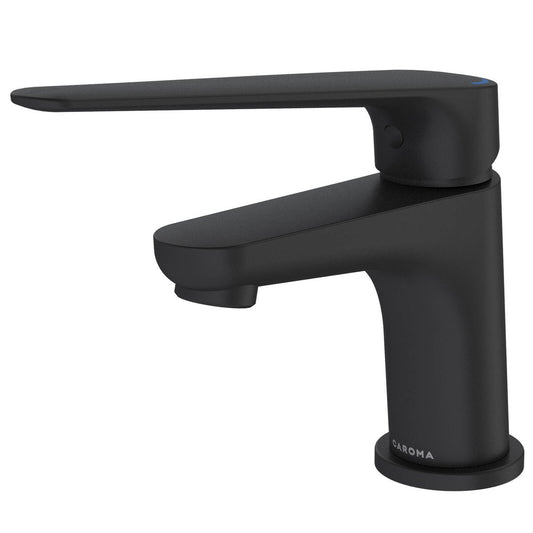 Homecare By Caroma Basin Mixer - Black Matte - Lead-Free Brass - 40mm x 150mm x 175mm