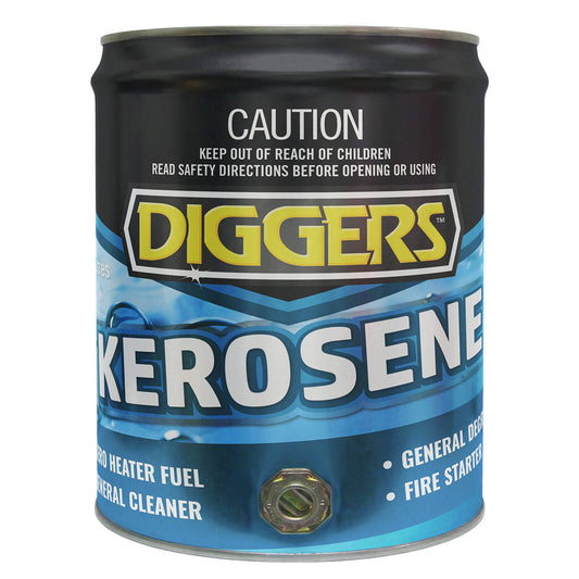 DIGGERS Kerosene 20L Liquid Fuel - Heater Degreaser - Low Odour