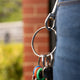Taskmaster 63mm Key Ring 4 Pack - Weather Resistant Steel - Durable Key Organiser
