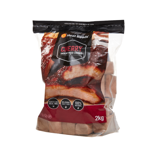 Heat Beads 2kg Cherry Smoking Chunks BBQ Fuel - 2kg Bag - Cherry – view 2 - Auzzistore