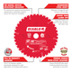 Diablo 245mm 40t General Purpose Saw Blade - TiCo™ Carbide - Durable Cuts