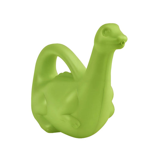 Garden Basics 1.2L Green Dino Plastic Watering Can - Child-Friendly Design - Auzzistore