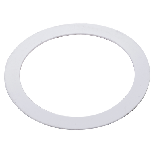 Kinetic 50mm DWV White Round Self Adhesive Cover Plate - Flat - Durable - Auzzistore