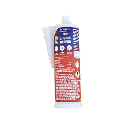 Monarch Mini Construction Adhesive 215g Beige Strong Bond Low Odour
