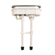 Fluidmaster Dual Flush Cistern Button 100x30mm Chrome Plastic Durable