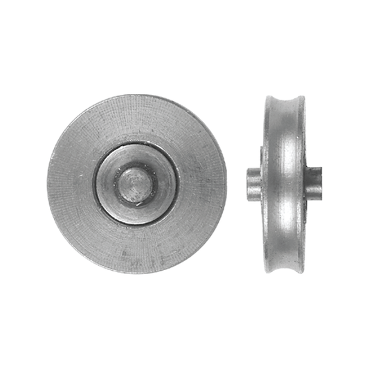 Rolltrak Concave Roller - 25mm - Stainless Steel - 25kg Load Capacity - Auzzistore