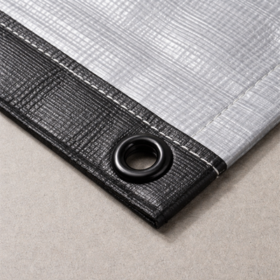Grunt 12mm Black Webbing Grommets Heavy Duty Metal Pack of 50