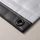 Grunt 12mm Black Webbing Grommets Heavy Duty Metal Pack of 50