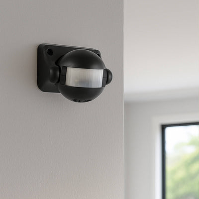 Arlec Movement Activated Security Sensor Light - 12m Range - Plastic - Reliable Detection