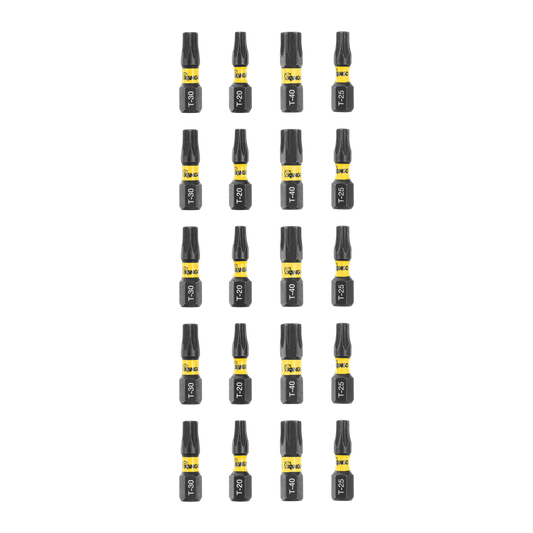 Kango 25mm TX Mix Impact Driver Insert Bits 20 Pack - Precision Fitment - Durable – view 2 - Auzzistore