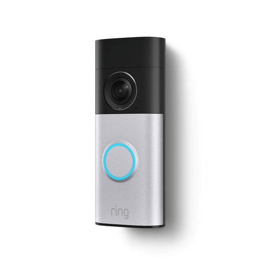 Ring Wired Video Doorbell Plus 2nd Gen 2K Hardwired - 53mm x 136mm - 3D Motion Detection – view 2 - Auzzistore