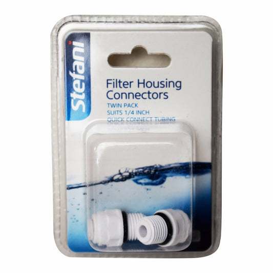 Stefani Housing Connectors - Twin Pack - 1/4" - Quick Connect – view 2