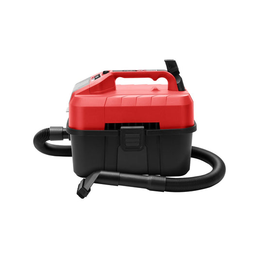 Ozito PXC 18V Cordless Wet and Dry Vacuum Inflator 10L - Red Black Silver – view 2 - Auzzistore