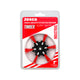 Josco 100mm Abrasive Nylon Fan Grinder Brush - Removes Paint - Durable