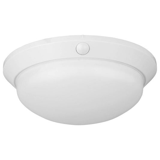 Arlec DIY Oyster Sensor Light - 295mm - Plastic - Motion Activated