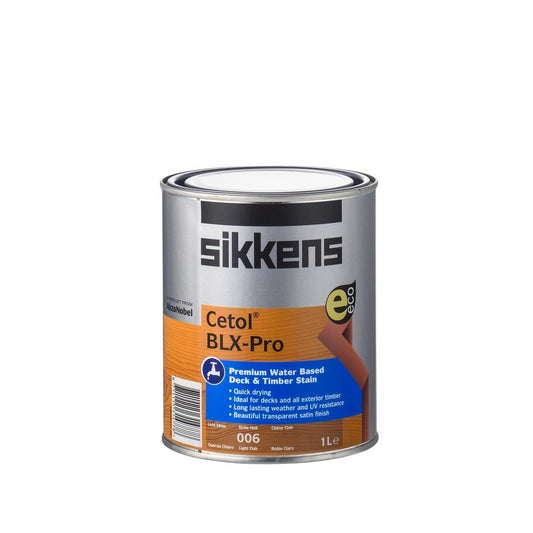 Sikkens Light Oak Cetol BLX-Pro 1L Timber Finish - Water Based - Quick Drying - Auzzistore