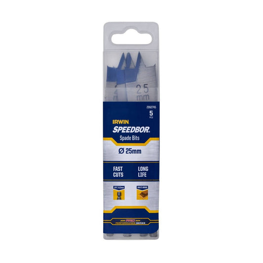 Irwin Spade Bit - 25mm - Blue Groove - 5 Pack – view 2 - Auzzistore