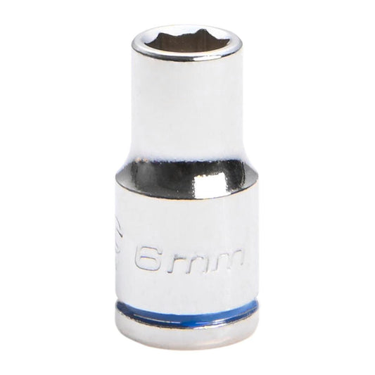 Kincrome 6mm Socket - Chrome Vanadium Steel - Mirror Polish Finish - Auzzistore