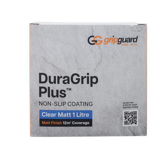 Grip Guard 1L Duragrip Plus Anti Slip Sealer - Matt Finish - Transparent - 1kg - Auzzistore
