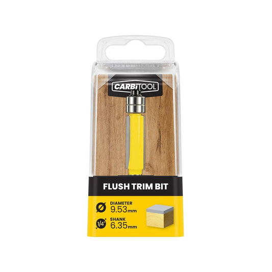 Carbitool 9 Tct Flush Trim Router Bit 53mm - Solid Carbide - Durable - Auzzistore