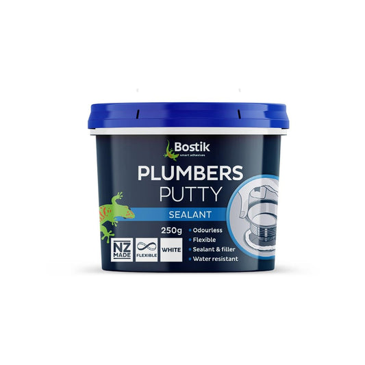 Bostik Plastic Plumbers Putty - 250g - Odourless - Flexible Seal