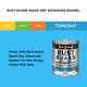 White Knight Rust Guard 500ml Quick Dry Enamel Paint - White Gloss - 0.5L - Low Odour - Durable Finish