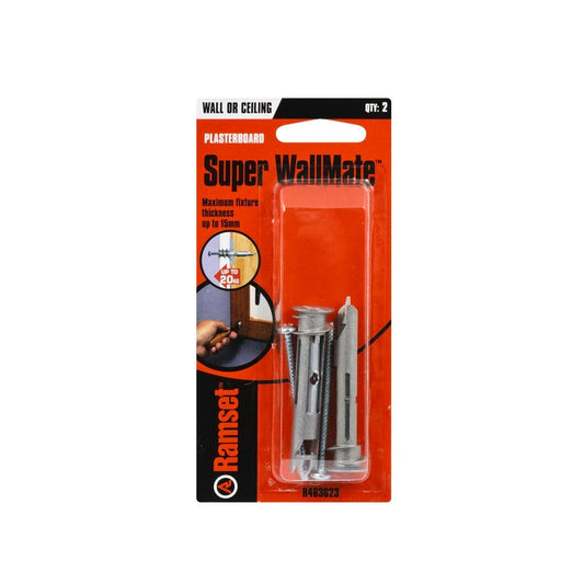 Ramset ToggleMate™ 8 x 64mm Zinc Alloy Toggle Anchor 2 Pack - Auzzistore