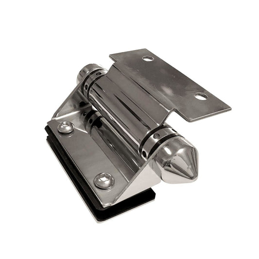 Protectoral Glass Gate Hinge - 46 x 55 x 110mm - 316 Stainless Steel - Easy Install