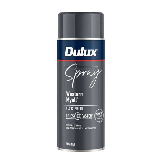 Dulux Spray Paint 340g Gloss Western Myall - Fast Drying - Self Priming - Auzzistore