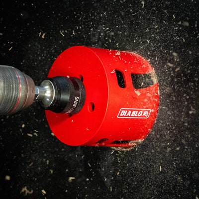 Diablo 48mm Bi Metal Hole Saw - Tool-Free Ejection - Fast Cuts