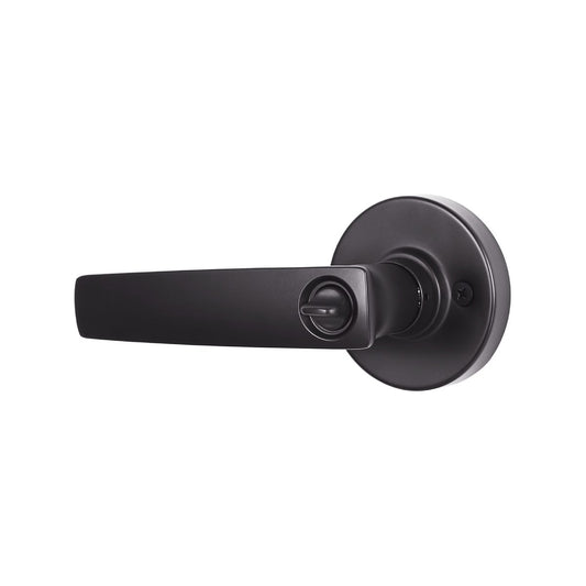 Gainsborough Neue Aurora Entrance Lever Set - Matt Black - 145mm x 67mm - Dual Function – view 2 - Auzzistore