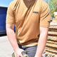 Dewalt Typhoon Clay Crew Neck Shirt Size S - 65% Cotton - 50+ UPF