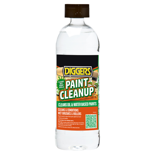 DIGGERS™ Paint Cleanup - 1L - Water Based - Low Odour - Auzzistore