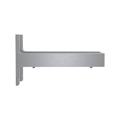 Flexi Storage Shelf Brackets - 190mm Brushed Aluminium - Easy Install