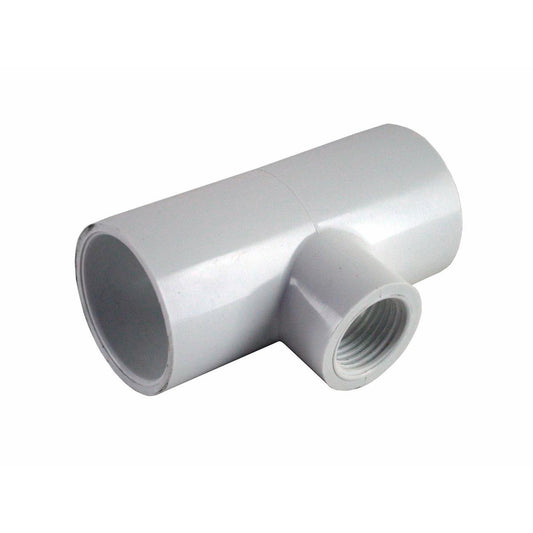 Holman PVC Faucet Tee - 20mm x 1/2 Inch - Solvent Weld - Durable - Auzzistore