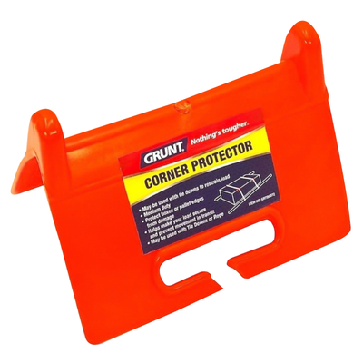 GRUNT Open Edge Corner Tie Down Protector - 200mm Plastic - Heavy Duty