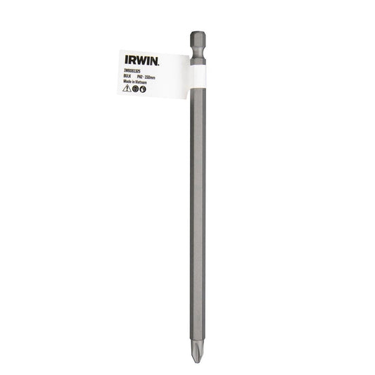 Irwin Fastening Bit - 150mm - S2 Alloy Steel - Impact Driver Use - Auzzistore