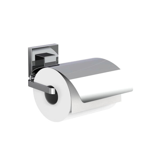 Fusion Loc Stainless Steel Concealed Toilet Roll Holder 13kg 110mm Polished Chrome